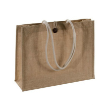 Su-Jtb-001promotional Gift Eco-Friendly Reusable Jute Tote Bag with Custom Logo Printed
